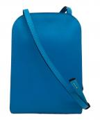 epoiエポイ）の古着「ゼロサン がま口スマホポシェット」｜ブルー