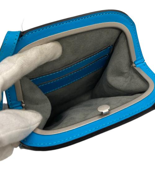 epoi（エポイ）epoi (エポイ) ゼロサン がま口スマホポシェット ブルーの古着・服飾アイテム