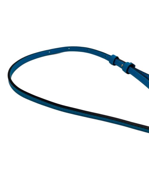 epoi（エポイ）epoi (エポイ) ゼロサン がま口スマホポシェット ブルーの古着・服飾アイテム