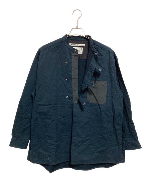 WHITE MOUNTAINEERING（ホワイトマウンテ二アニング）WHITE MOUNTAINEERING (ホワイトマウンテ二アニング) SMOCK SHIRT ネイビー サイズ:1の古着・服飾アイテム