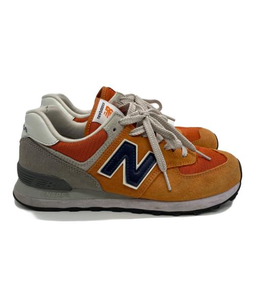 NEW BALANCE（ニューバランス）NEW BALANCE (ニューバランス) ローカットスニーカー オレンジ サイズ:24.5の古着・服飾アイテム