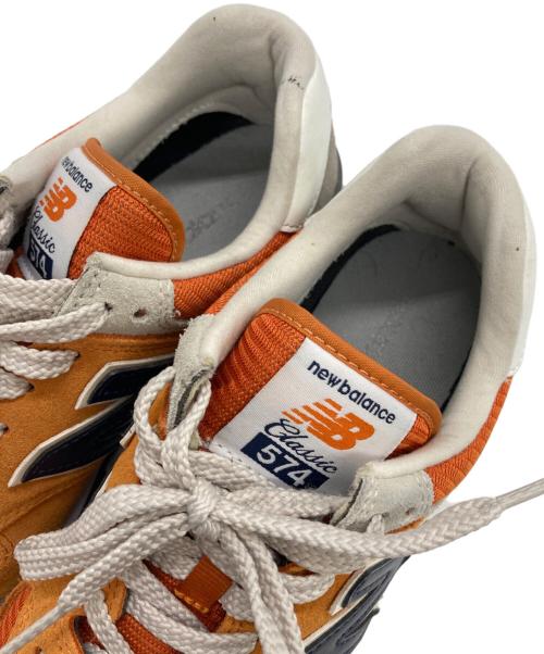 NEW BALANCE（ニューバランス）NEW BALANCE (ニューバランス) ローカットスニーカー オレンジ サイズ:24.5の古着・服飾アイテム