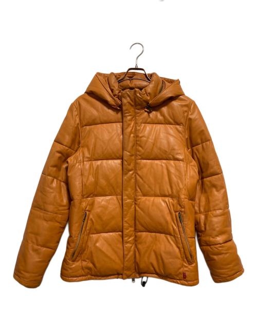 glamb（グラム）glamb (グラム) 中綿レザージャケット ブラウン サイズ:SIZE 4の古着・服飾アイテム