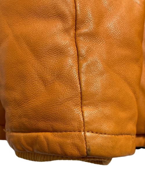 glamb（グラム）glamb (グラム) 中綿レザージャケット ブラウン サイズ:SIZE 4の古着・服飾アイテム