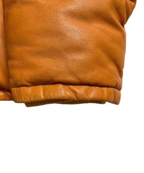 glamb（グラム）glamb (グラム) 中綿レザージャケット ブラウン サイズ:SIZE 4の古着・服飾アイテム