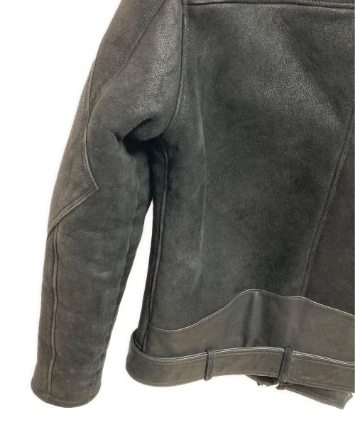 ALL SAINTS（オールセインツ）ALL SAINTS (オールセインツ) ムートンジャケット ブラック サイズ:Mの古着・服飾アイテム