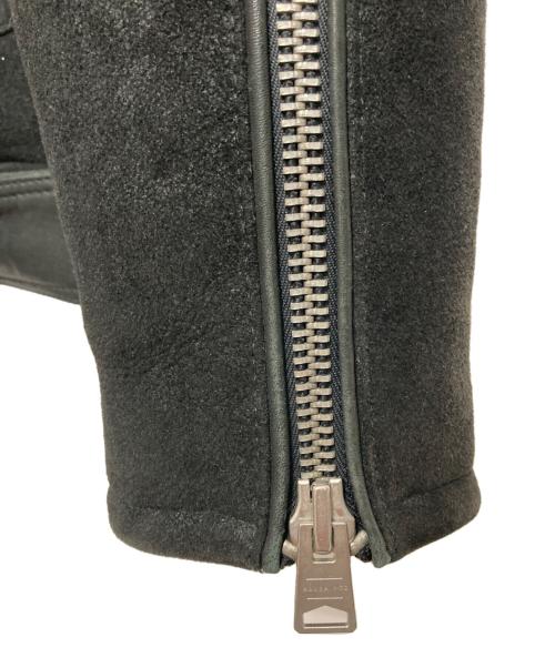 ALL SAINTS（オールセインツ）ALL SAINTS (オールセインツ) ムートンジャケット ブラック サイズ:Mの古着・服飾アイテム