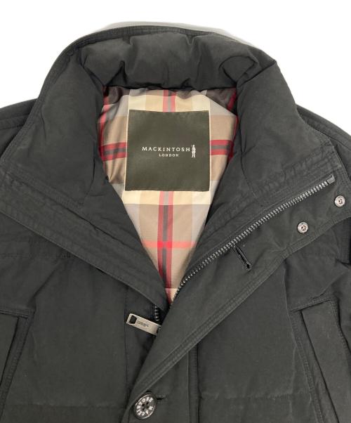 MACKINTOSH LONDON（マッキントッシュ ロンドン）MACKINTOSH LONDON (マッキントッシュ ロンドン) ファー付ダウンコート ブラック サイズ:Lの古着・服飾アイテム