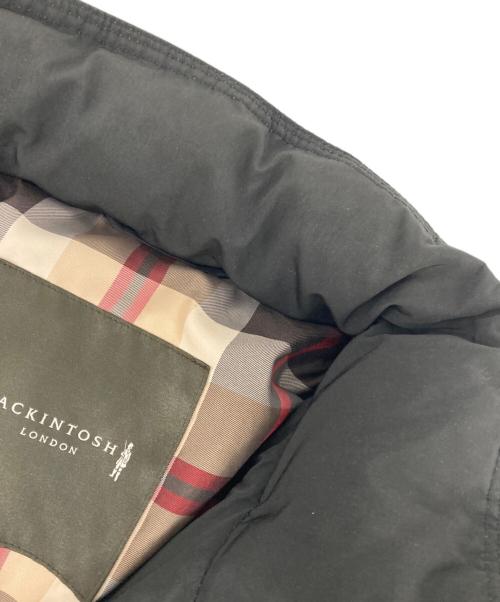 MACKINTOSH LONDON（マッキントッシュ ロンドン）MACKINTOSH LONDON (マッキントッシュ ロンドン) ファー付ダウンコート ブラック サイズ:Lの古着・服飾アイテム