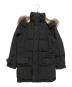 MACKINTOSH LONDON（マッキントッシュ ロンドン）の古着「ファー付ダウンコート」｜ブラック