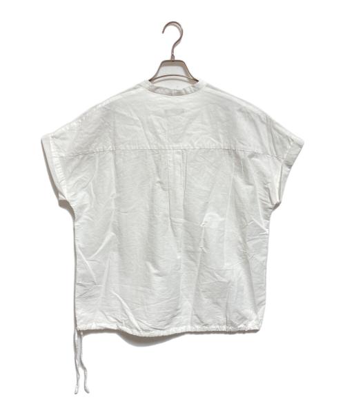 JOURNAL STANDARD（ジャーナルスタンダード）JOURNAL STANDARD (ジャーナルスタンダード) ハードマンズリネンコットンフレンチスリーブスキッパーシャツ ホワイト サイズ:-の古着・服飾アイテム