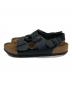 BIRKENSTOCK (ビルケンシュトック) Milano スムースレザー サンダル ブラック サイズ:27：7000円