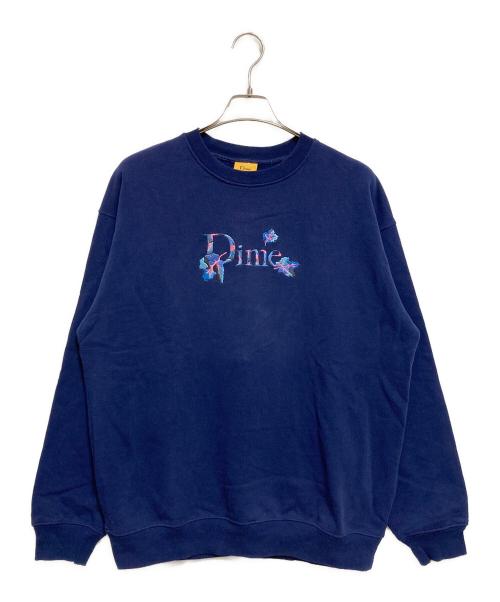 Dime（ダイム）Dime (ダイム) ロゴ刺繍スウェット ネイビー サイズ:Lの古着・服飾アイテム
