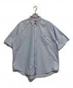 SUPREMEシュプリーム）の古着「24SS  Loose Fit S/S Oxford Shirt Blue」｜ブルー