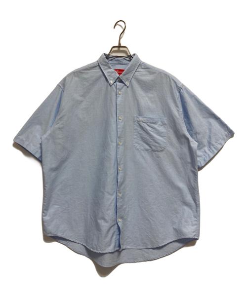 SUPREME（シュプリーム）Supreme (シュプリーム) 24SS  Loose Fit S/S Oxford Shirt Blue ブルー サイズ:Lの古着・服飾アイテム