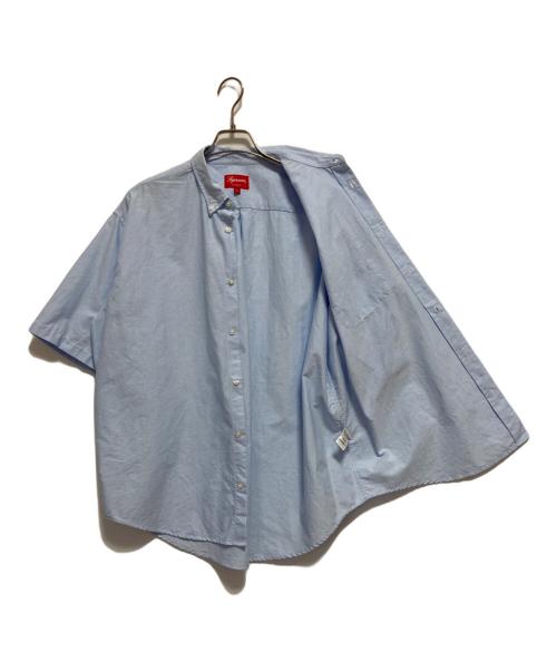 SUPREME（シュプリーム）Supreme (シュプリーム) 24SS  Loose Fit S/S Oxford Shirt Blue ブルー サイズ:Lの古着・服飾アイテム