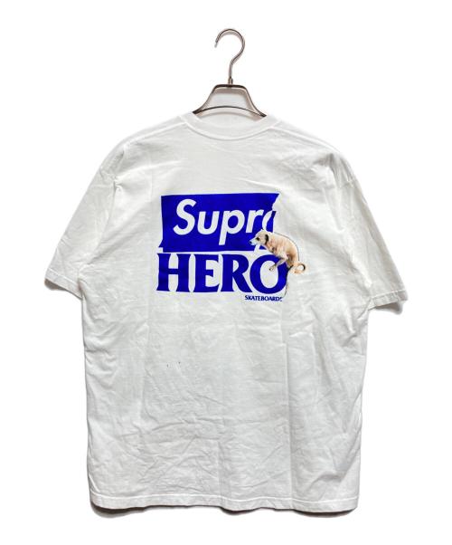 SUPREME（シュプリーム）Supreme (シュプリーム) ANTIHERO (アンタイヒーロー) Dog Tee ホワイト サイズ:XLの古着・服飾アイテム