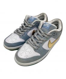 NIKE SB×SEAN CLIVER（ナイキエスビー×ショーン クライバー）の古着「Dunk Low "Holiday Special"」｜ホワイト×グレー