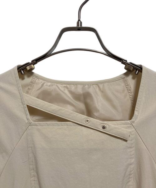 RAY BEAMS（レイ ビームス）RAY BEAMS (レイ ビームス) フクレ ジャカード キリカエ ワンピース アイボリー サイズ:SIZE 1の古着・服飾アイテム