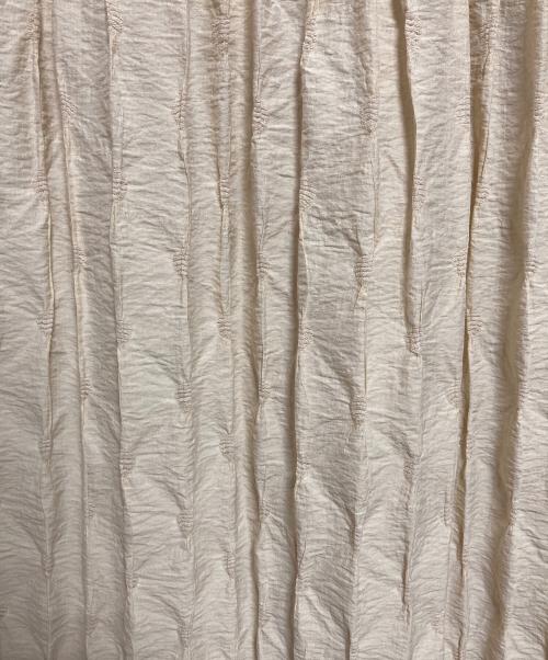 RAY BEAMS（レイ ビームス）RAY BEAMS (レイ ビームス) フクレ ジャカード キリカエ ワンピース アイボリー サイズ:SIZE 1の古着・服飾アイテム