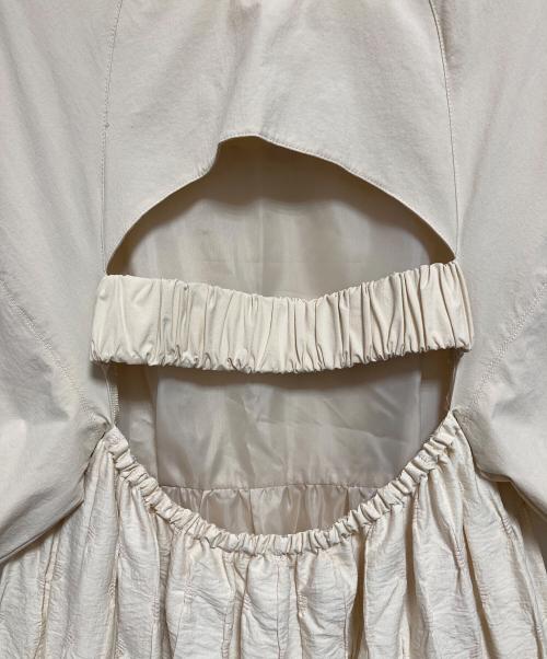 RAY BEAMS（レイ ビームス）RAY BEAMS (レイ ビームス) フクレ ジャカード キリカエ ワンピース アイボリー サイズ:SIZE 1の古着・服飾アイテム