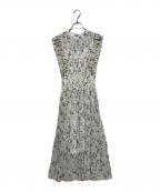 Snidelスナイデル）の古着「Sustainableフリルワンピース」｜ホワイト