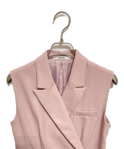 Snidel（スナイデル）Snidel (スナイデル) スイッチングワンピース ピンク サイズ:1の古着・服飾アイテム