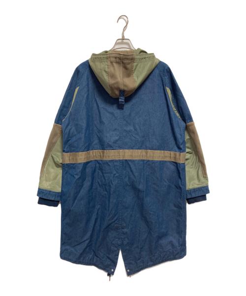 LEVI'S（リーバイス）LEVI'S (リーバイス) WHITE MOUNTAINEERING (ホワイトマウンテ二アニング) フーデッドコート インディゴ サイズ:Mの古着・服飾アイテム