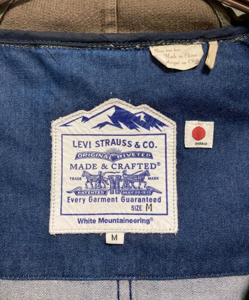 LEVI'S（リーバイス）LEVI'S (リーバイス) WHITE MOUNTAINEERING (ホワイトマウンテ二アニング) フーデッドコート インディゴ サイズ:Mの古着・服飾アイテム