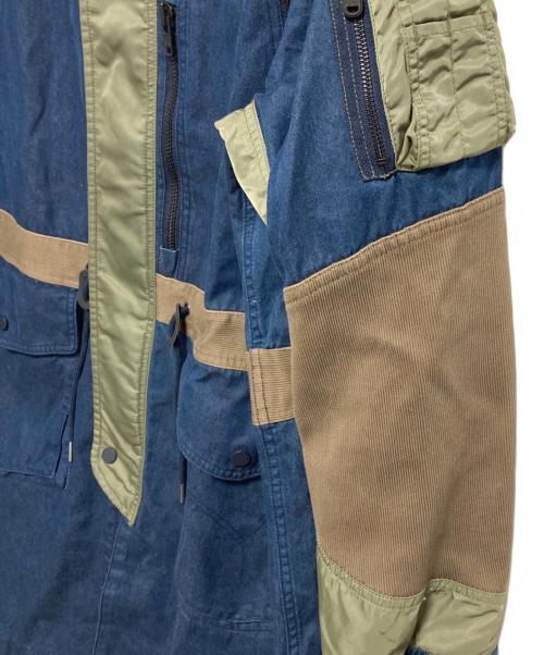 LEVI'S（リーバイス）LEVI'S (リーバイス) WHITE MOUNTAINEERING (ホワイトマウンテ二アニング) フーデッドコート インディゴ サイズ:Mの古着・服飾アイテム