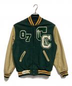 Hollowayホロウェイ）の古着「00’Sスタジャン」｜グリーン