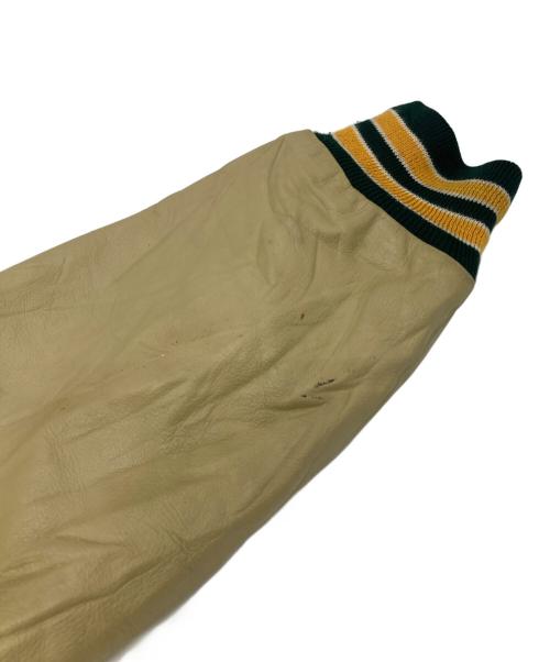 Holloway（ホロウェイ）Holloway (ホロウェイ) 00’Sスタジャン グリーン サイズ:Lの古着・服飾アイテム