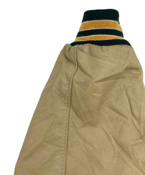 Holloway（ホロウェイ）Holloway (ホロウェイ) 00’Sスタジャン グリーン サイズ:Lの古着・服飾アイテム