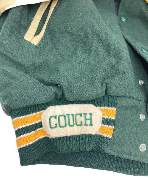 Holloway（ホロウェイ）Holloway (ホロウェイ) 00’Sスタジャン グリーン サイズ:Lの古着・服飾アイテム