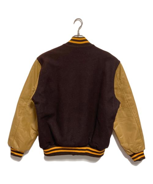 Holloway（ホロウェイ）Holloway (ホロウェイ) 00’Sスタジャン ブラウン サイズ:Lの古着・服飾アイテム