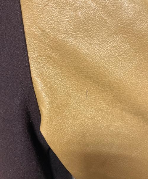 Holloway（ホロウェイ）Holloway (ホロウェイ) 00’Sスタジャン ブラウン サイズ:Lの古着・服飾アイテム