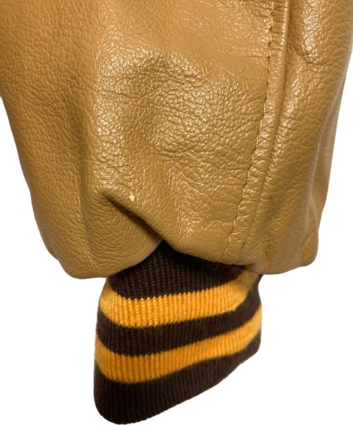 Holloway（ホロウェイ）Holloway (ホロウェイ) 00’Sスタジャン ブラウン サイズ:Lの古着・服飾アイテム