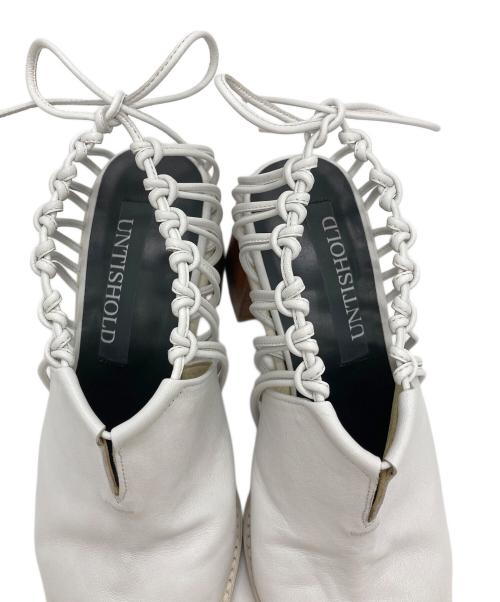 UNTISHOLD（アンチショルド）UNTISHOLD (アンチショルド) Klara ホワイト サイズ:SIZE 36の古着・服飾アイテム