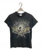 Hanesヘインズ）の古着「プリントTシャツ」｜ブラック