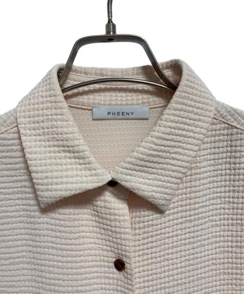 PHEENY（フィーニー）PHEENY (フィーニー) シャツワンピース アイボリー サイズ:FREEの古着・服飾アイテム