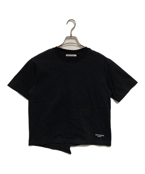 Acne studios（アクネ ストゥディオス）Acne studios (アクネ ストゥディオス) バックラインTシャツΨ ブラック サイズ:Sの古着・服飾アイテム