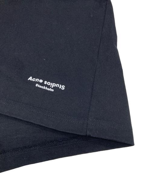 Acne studios（アクネ ストゥディオス）Acne studios (アクネ ストゥディオス) バックラインTシャツΨ ブラック サイズ:Sの古着・服飾アイテム