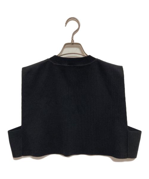 HYKE（ハイク）HYKE (ハイク) クルーネッククロップトップ ブラック サイズ:なし(下記参照)の古着・服飾アイテム