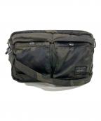 PORTERポーター）の古着「カモフラミニショルダーバッグ」｜グリーン