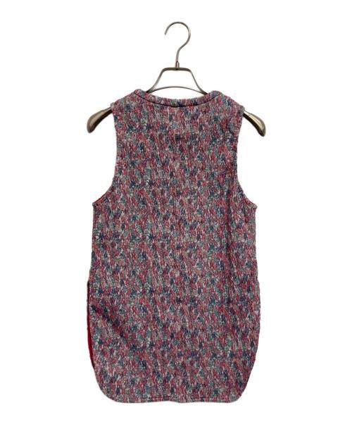 BACCA（バッカ）BACCA (バッカ) フラワージャガード ストレッチタンクトップ ピンク サイズ:36の古着・服飾アイテム