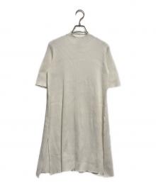 CFCL（シーエフシーエル）の古着「スリット入りニットワンピース」｜ホワイト