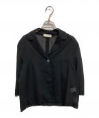 AMOMENTOアモーメント）の古着「SHEET DROP JACKET」｜ブラック