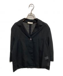 AMOMENTO（アモーメント）の古着「SHEET DROP JACKET」｜ブラック