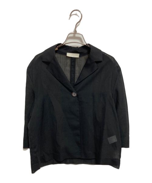 AMOMENTO（アモーメント）AMOMENTO (アモーメント) SHEET DROP JACKET ブラック サイズ:ーの古着・服飾アイテム