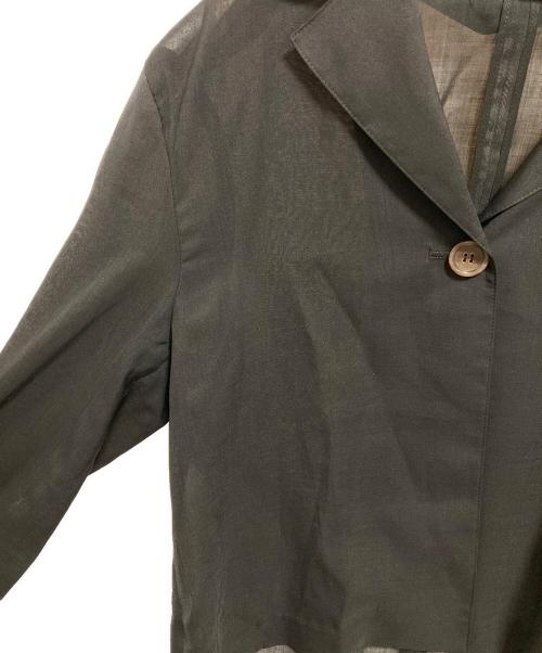 AMOMENTO（アモーメント）AMOMENTO (アモーメント) SHEET DROP JACKET ブラック サイズ:ーの古着・服飾アイテム
